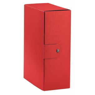 Esselte Eurobox raccoglitore Rosso Carbonio