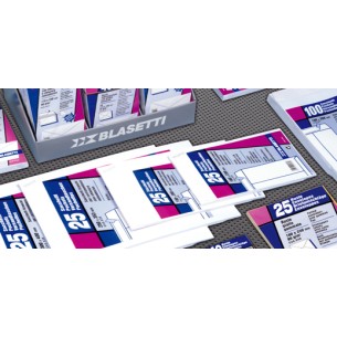 Blasetti 539 busta Bianco 25 pz