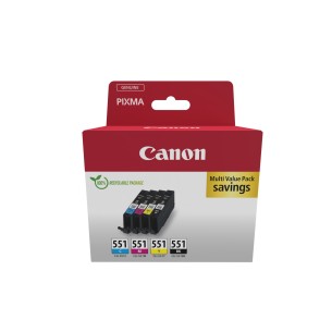 Canon 6509B016 cartuccia d'inchiostro 4 pz Originale...