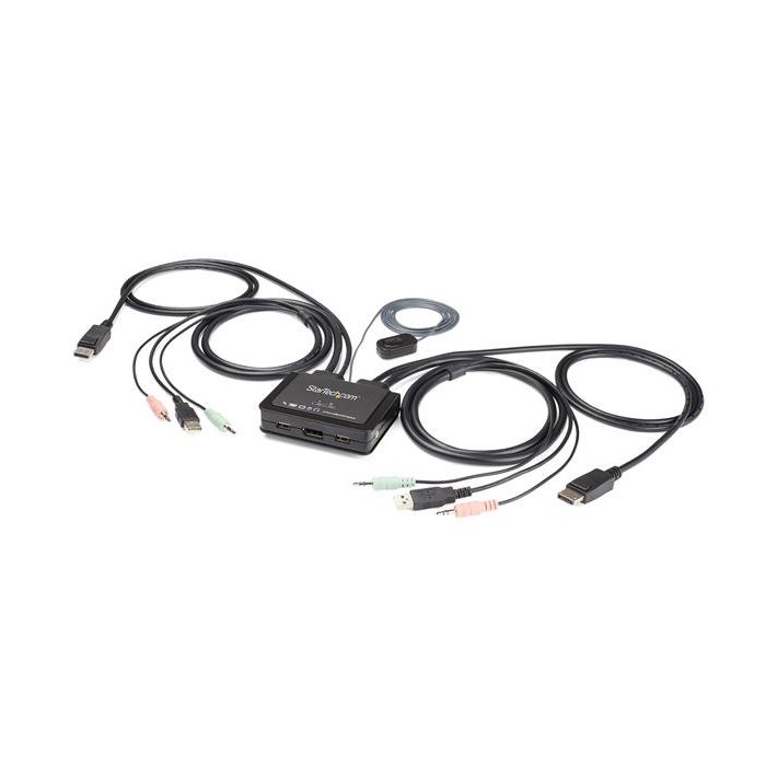 StarTech.com Switch DisplayPort KVM 4K a 60 Hz...