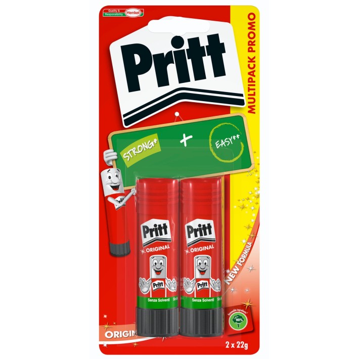 Pritt Colla Stick 22g - bl 2pz
