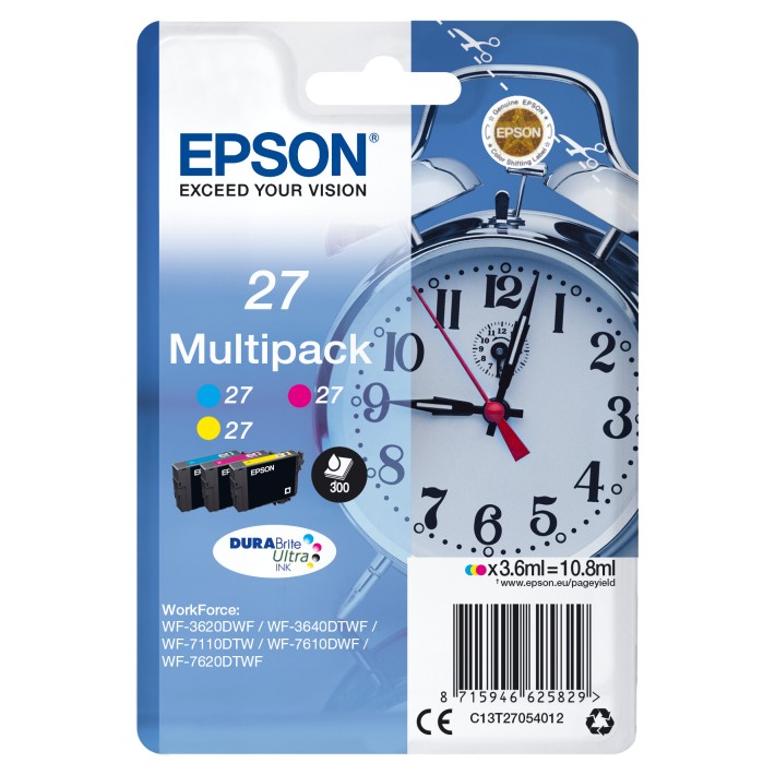 Epson Alarm clock Multipack 3-colour 27...
