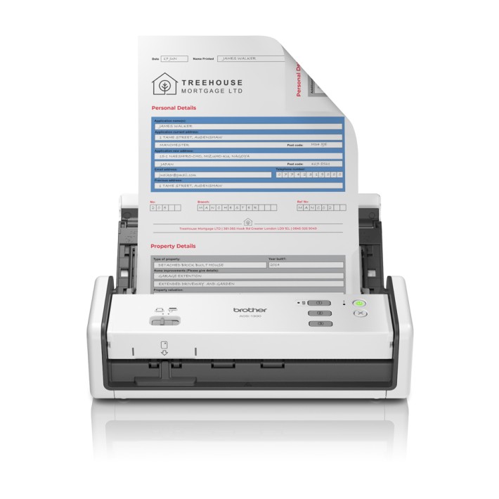 Brother ADS-1300 Scanner ADF 1200 x 1200 DPI A4...