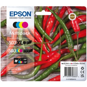 Epson 503 XL cartuccia d'inchiostro 4 pz Originale Resa...