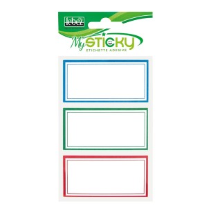 Lebez A4092 etichetta autoadesiva Rettangolo Permanente...