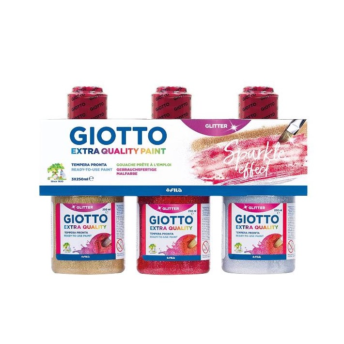 Giotto 542500 colore a tempera 250 ml Bottiglia...