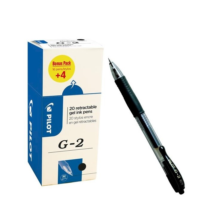 Pilot G-2 VALUE PACK Penna in gel retrattile...