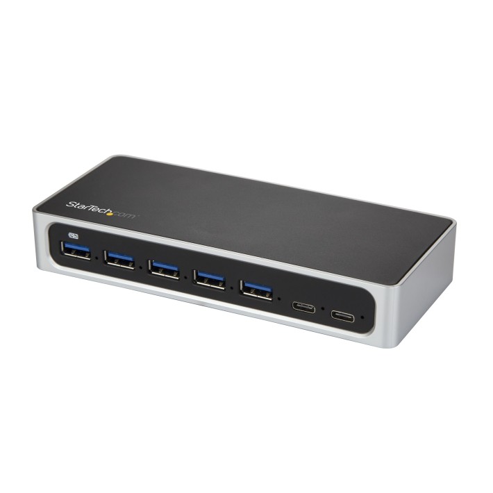 StarTech.com Hub USB-C a 7 porte - 5x USB-A + 2...
