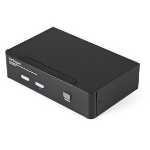 StarTech.com Switch KVM HDMI USB 2 porte, con audio e hub...