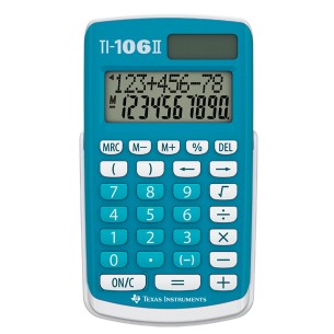 Texas Instruments TI-106 II calcolatrice Desktop...