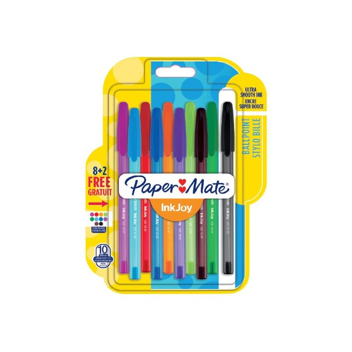 Papermate inkjoy 100 Nero, Blu, Verde, Rosso...