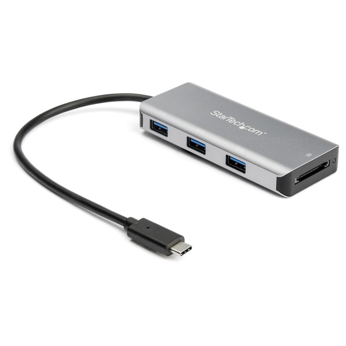 StarTech.com Hub USB-C a 3 porte con lettore...