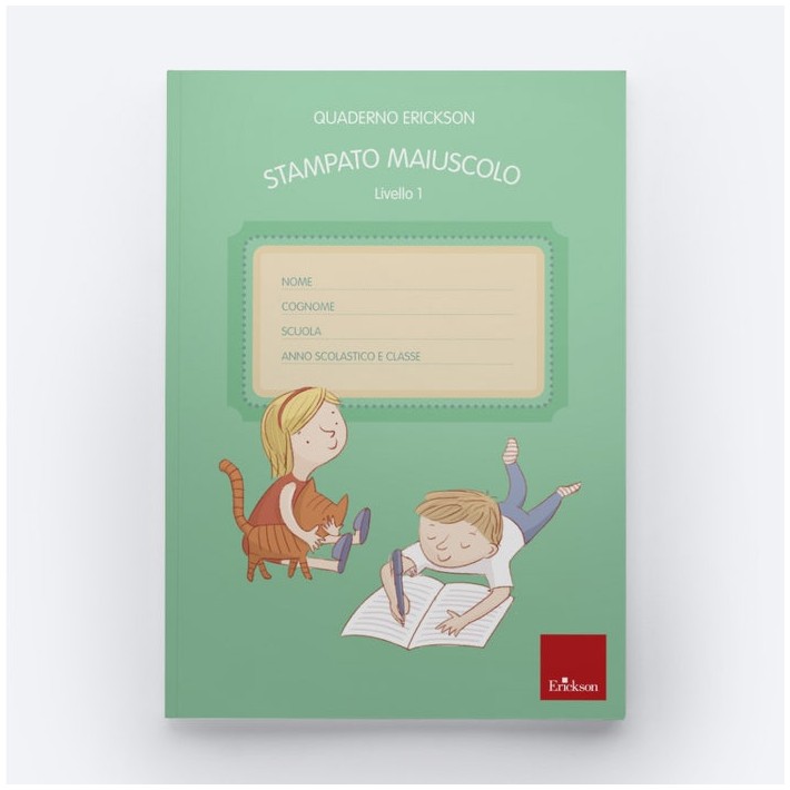 Erickson 8068057175906 quaderno per scrivere 64...