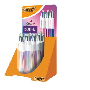 BIC 511031 penna a sfera Nero, Blu, Verde, Rosso Penna a...