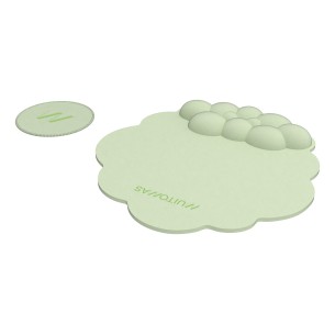 Muitomas MOUSEPADGN tappetino per mouse Verde