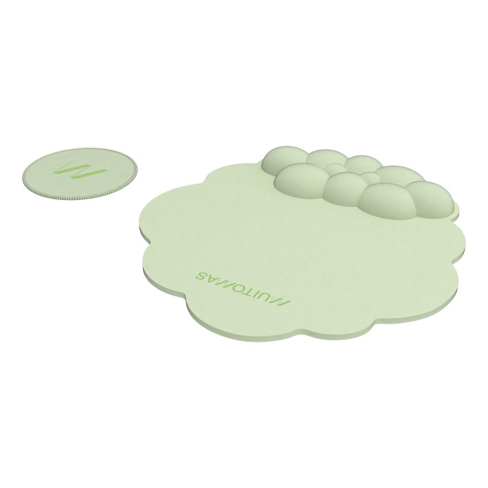 Muitomas MOUSEPADGN tappetino per mouse Verde