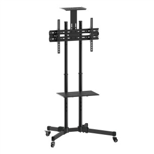 Value 17.99.1167 Supporto TV a parete 177,8 cm (70") Nero
