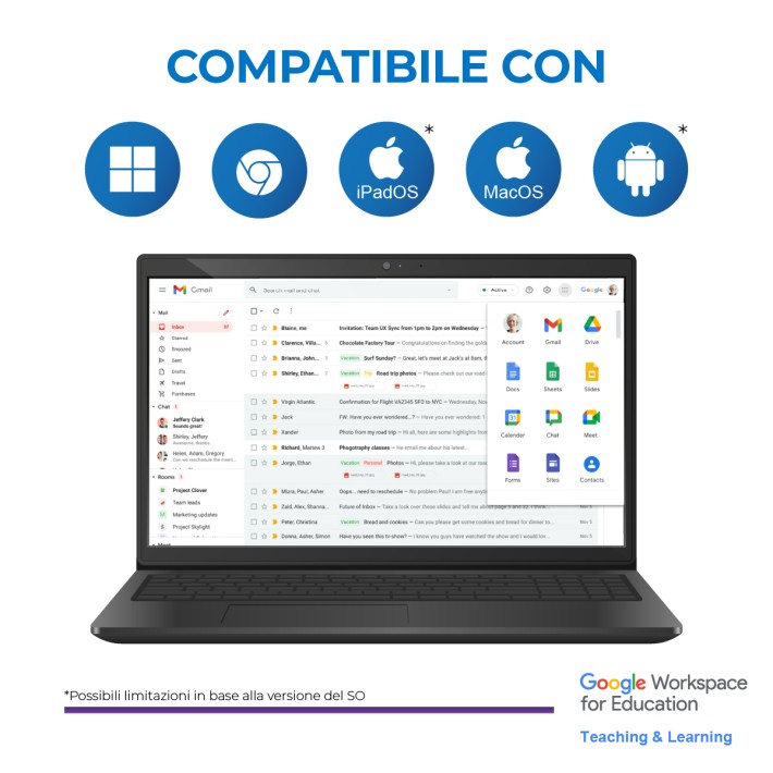 Kit Google Education 15 Licenze Teaching &...