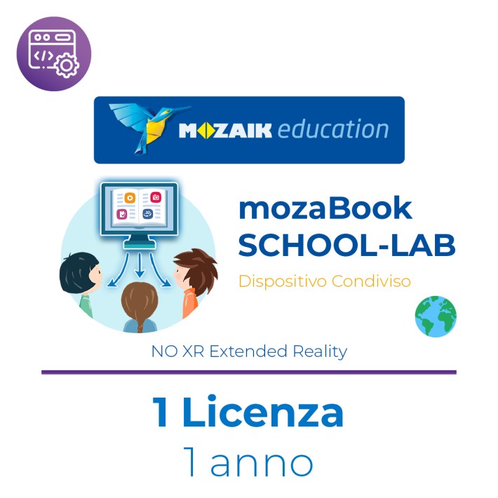 Mozaik mozaBook SCHOOL-LAB - Lic Studente per 1...