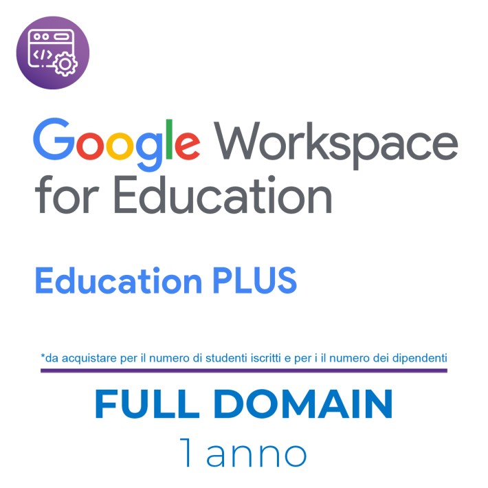 Education Plus New 1 Anno (FULL DOMAIN) da...