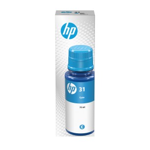 HP Flacone di inchiostro ciano originale 31 da 70 ml