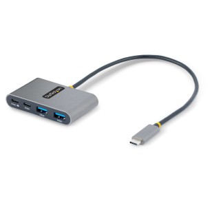 StarTech.com Hub USB-C a 4 porte con 100W Power Delivery...