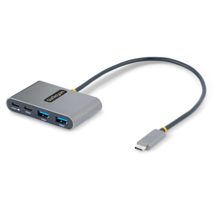 StarTech.com Hub USB-C a 4 porte con 100W Power...