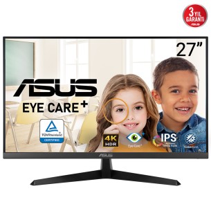 ASUS VY27UQ Monitor PC 68,6 cm (27") 3840 x 2160 Pixel 4K...