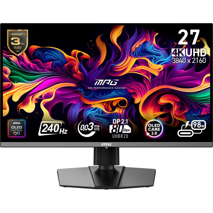 MSI MPG 272URX QD-OLED Monitor PC 67,3 cm...