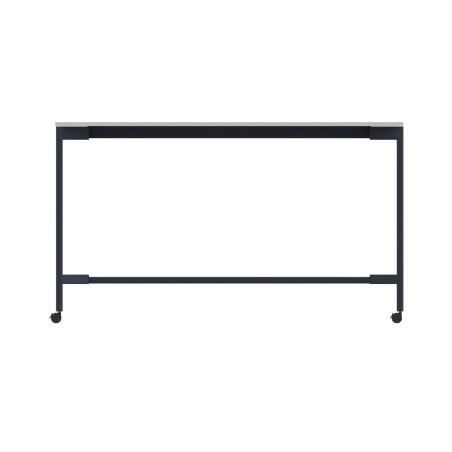 Tavolo Tiglio Stile in Melaminico con Ruote - Dimensioni 183,9 x 97,8 x 107,2 cm - Colore...