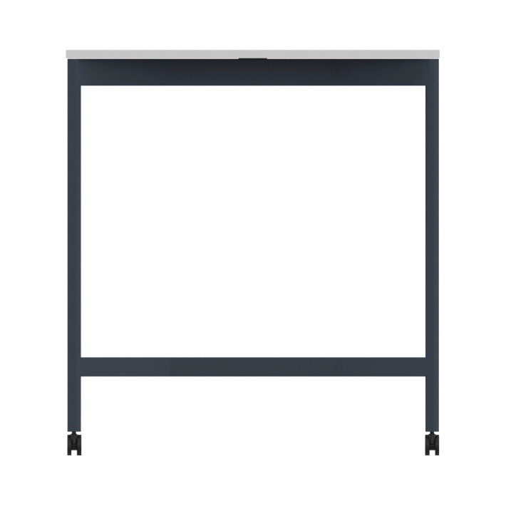 Tavolo Tiglio Stile in Melaminico con Ruote -...