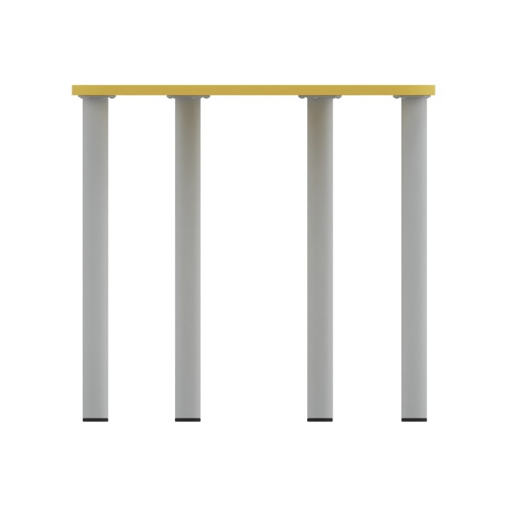 Tavolo Pino Trapezio 4 Gambe in Melaminico con...