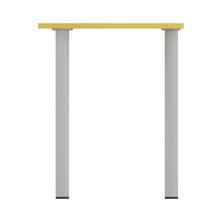 Tavolo Pino Trapezio 4 Gambe in Melaminico con Piedini - Dimensioni 75,5 x 58,5 x 76 cm -...