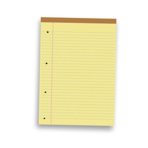 Pigna 0514394RM quaderno per scrivere A4 50 fogli Giallo