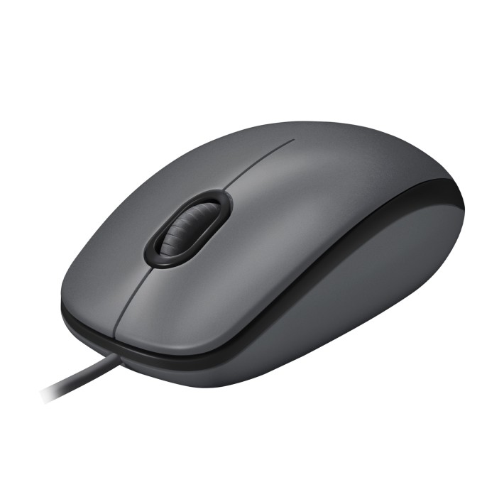 Logitech M100 Mouse USB con Cavo, 3 Pulsanti,...