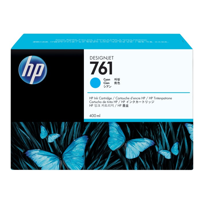 HP Cartuccia inchiostro ciano DesignJet 761,...