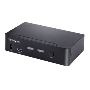 StarTech.com Switch KVM USB C, KVM DisplayPort a 2 porte...