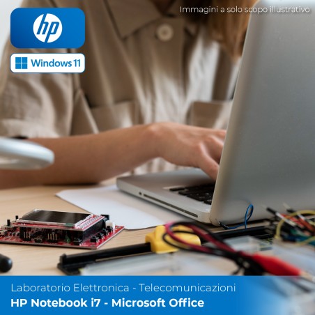 Laboratorio di Informatica - Elettronica - Telecomunicazioni - HP Notebook I7 - Microsoft...