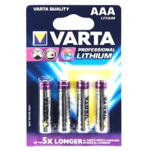 Varta Ultra Lithium AAA Blister 4