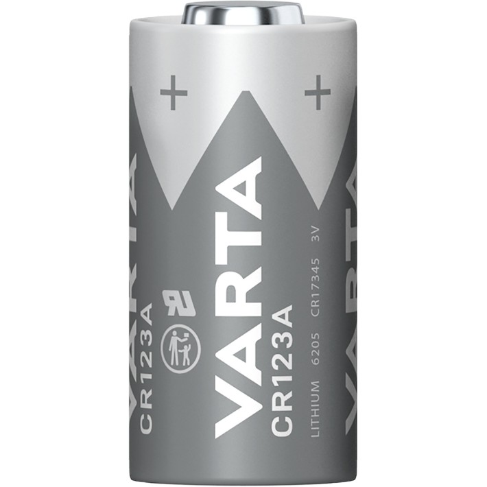 Varta LITHIUM Cylindrical CR123A, CR17345...
