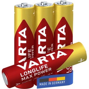Varta Longlife Max Power, Batteria Alcalina, AAA, Micro,...