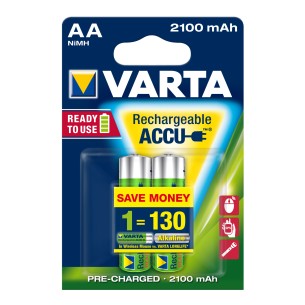 Varta Longlife Batteria ricaricabile Stilo AA...