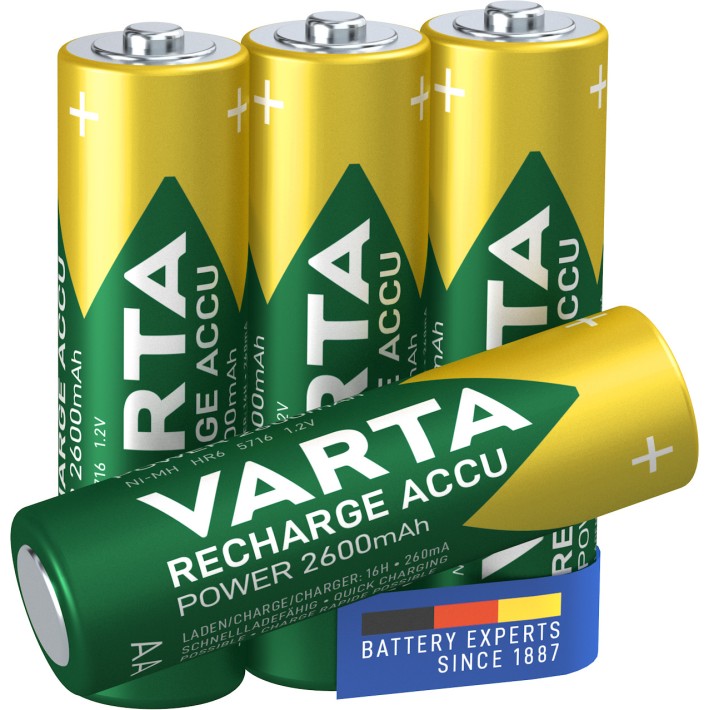 Varta Recharge Accu Power AA 2600 mAh Blister...