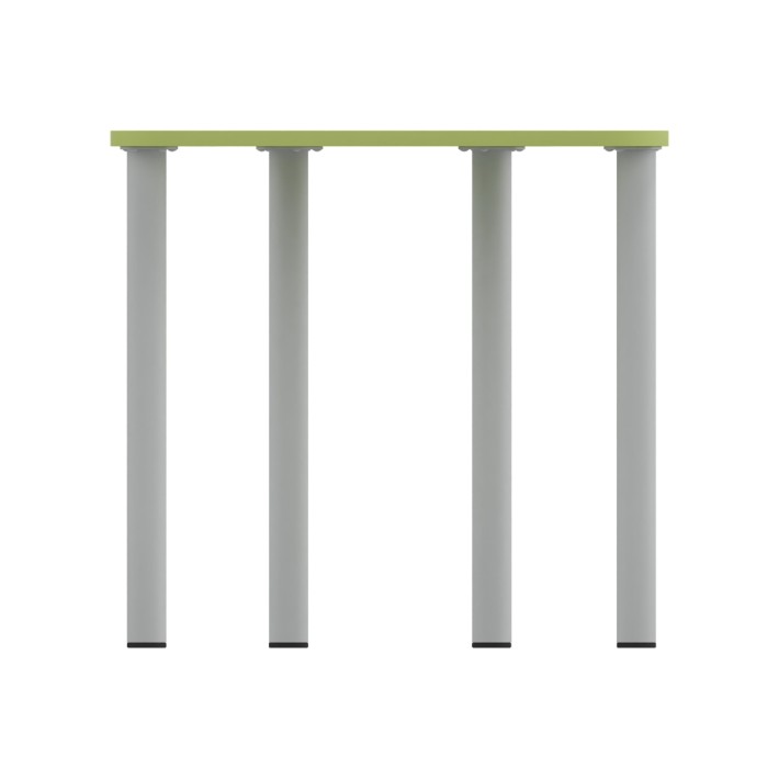 Tavolo Pino Trapezio 4 Gambe in Melaminico con...