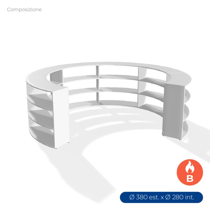 COMPOSIZIONI EDERA Armadio Composto da 6 Moduli...