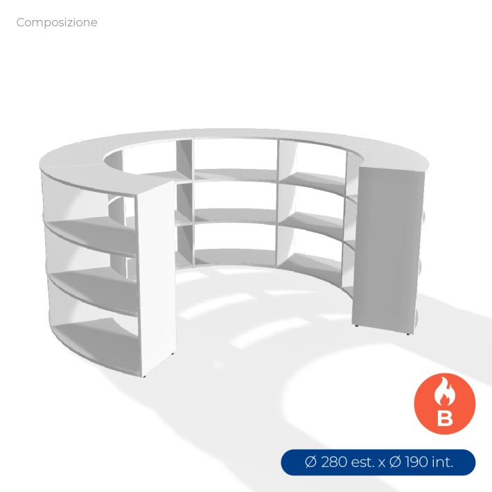 COMPOSIZIONI EDERA Armadio Composto da 6 Moduli...