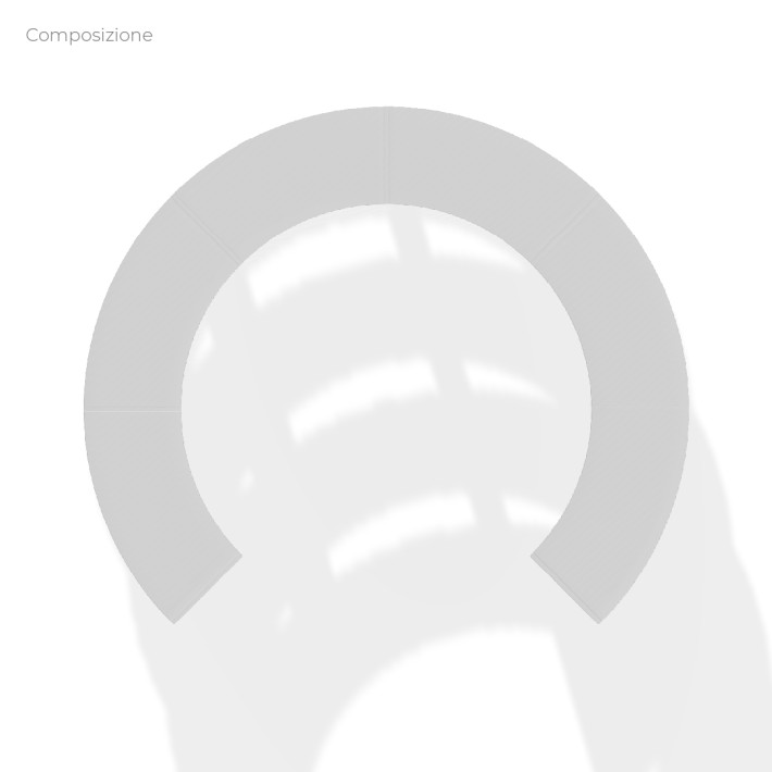 COMPOSIZIONI EDERA Armadio Composto da 6 Moduli...