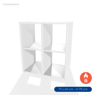 COMPOSIZIONI EDERA Armadio in Truciolare con Superficie...