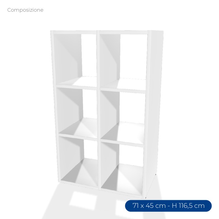 COMPOSIZIONI EDERA Armadio 2 Moduli...