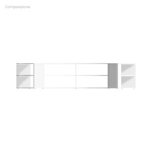 COMPOSIZIONI EDERA Armadio da 6 Moduli Curvi - Ingombro... 2